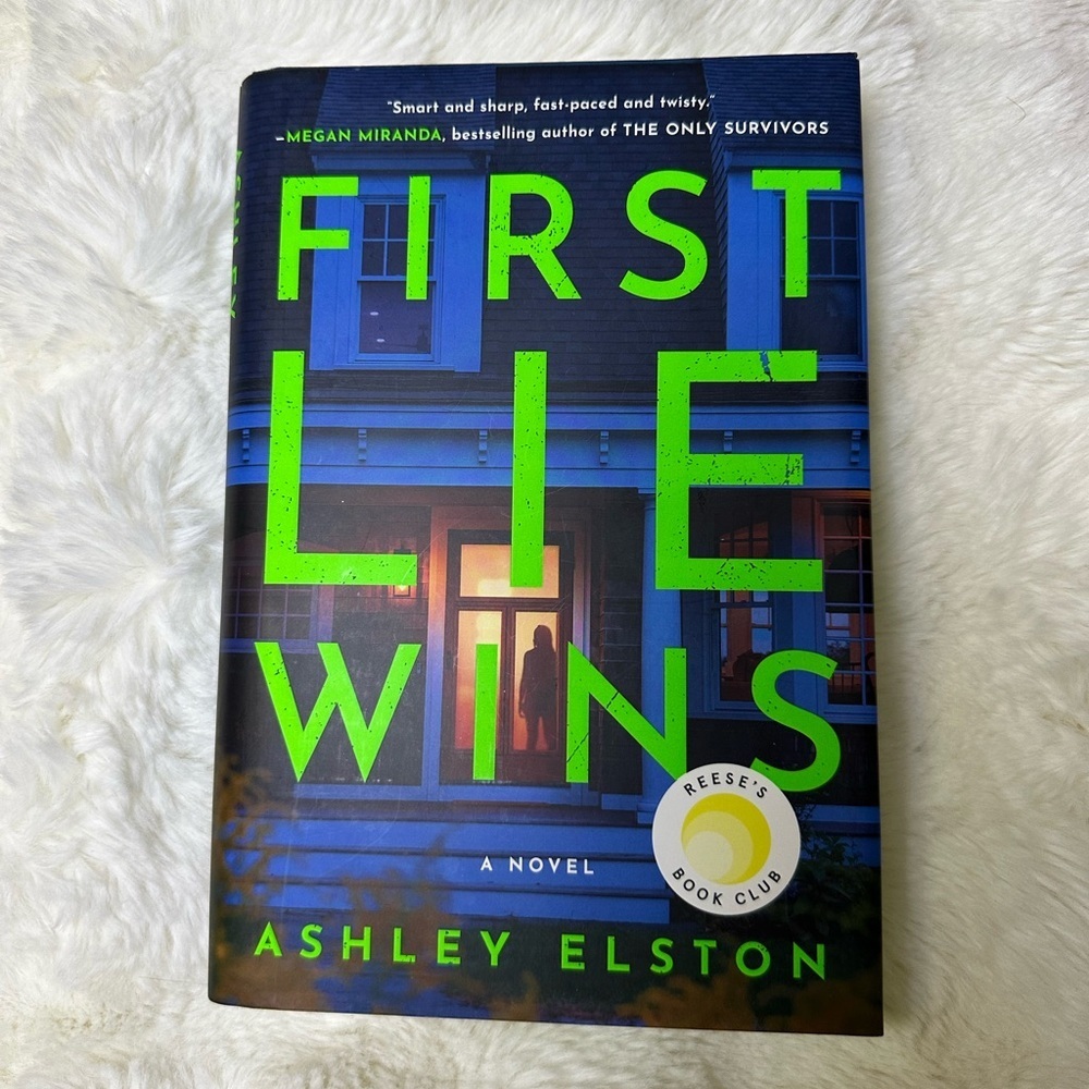 First Lie Wins Hardcover Book